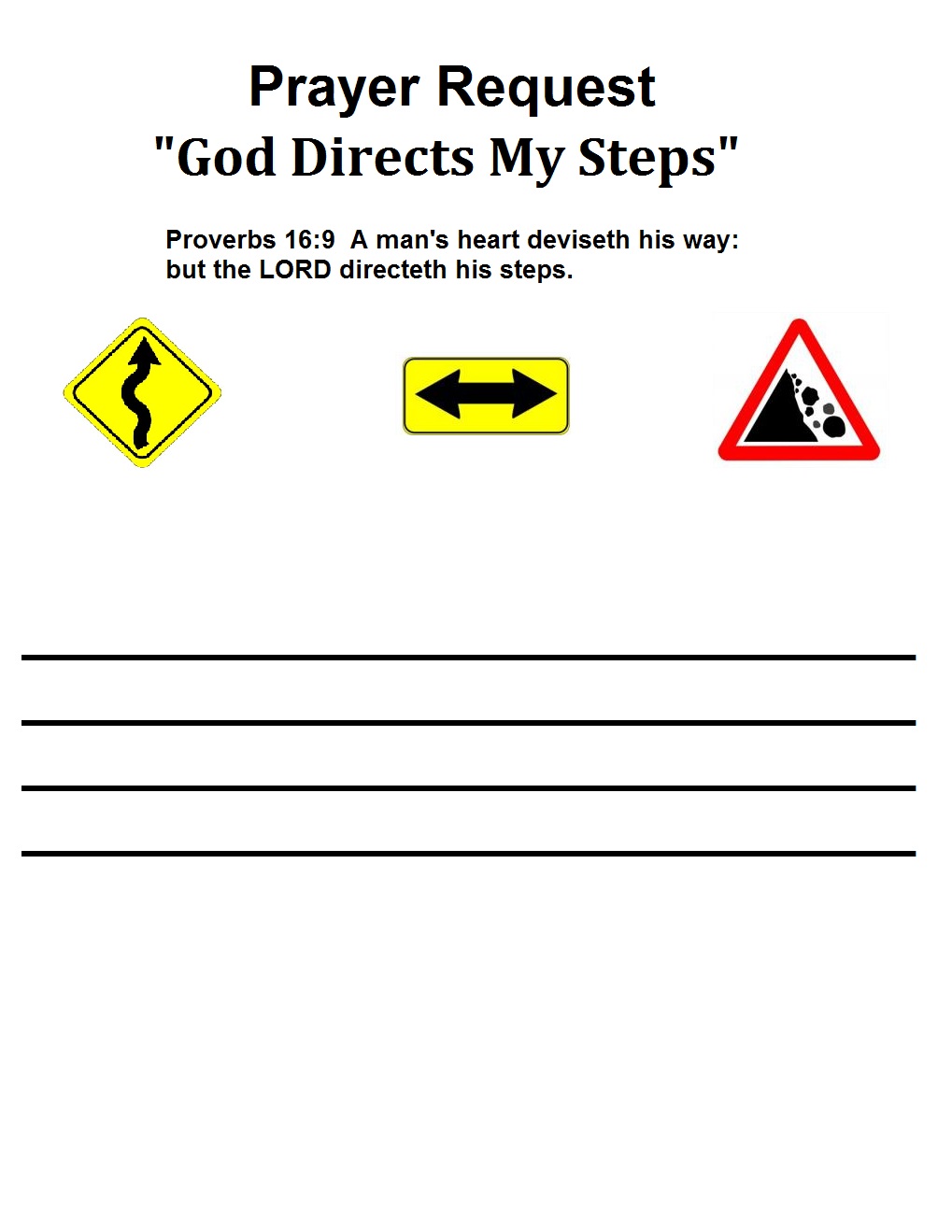 Church House Collection Blog: God's Road Signs Sunday School Lesson